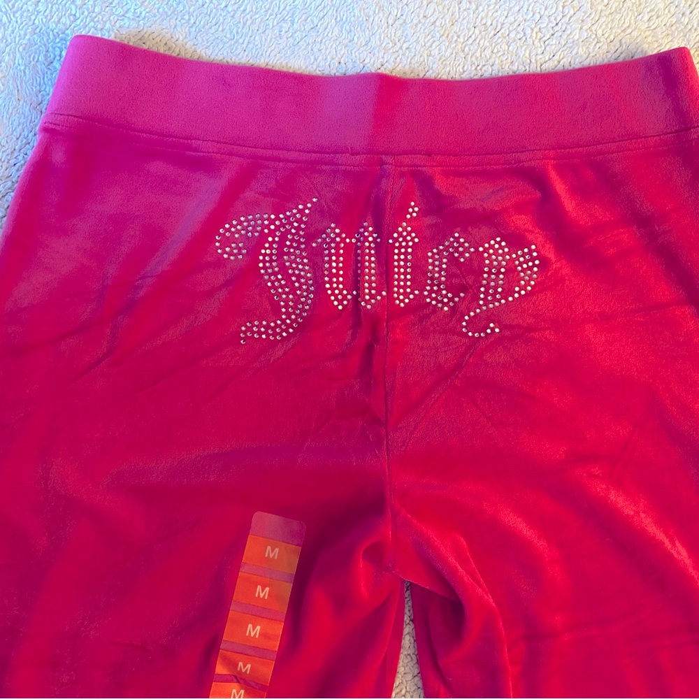 COPY - Juicy Couture Bling Velour Track Suit -Pink(Size M) 💖💖Offers Welcome💖💖 - Picture 3 of 16